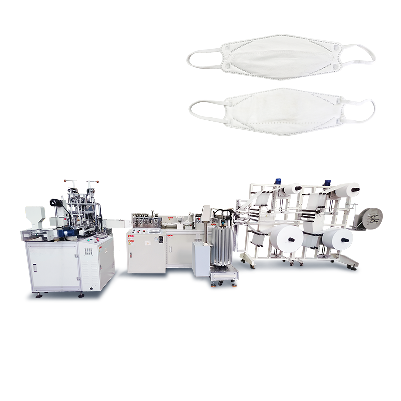 Fully Automatic Fish Type Medical Pack Face Mask Machine
